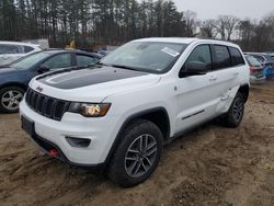 Salvage cars for sale at North Billerica, MA auction: 2020 Jeep Grand Cherokee Trailhawk