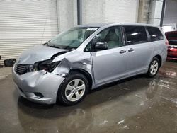 Salvage cars for sale at Ham Lake, MN auction: 2014 Toyota Sienna