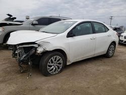 Toyota Corolla l salvage cars for sale: 2017 Toyota Corolla L