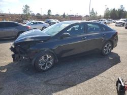 KIA salvage cars for sale: 2020 KIA Forte FE