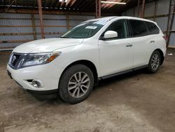 Nissan Pathfinder Vehiculos salvage en venta: 2015 Nissan Pathfinder S