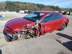 Salvage cars for sale at Florence, MS auction: 2021 Toyota Camry SE