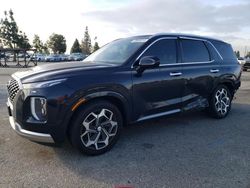Salvage cars for sale from Copart Rancho Cucamonga, CA: 2022 Hyundai Palisade Calligraphy