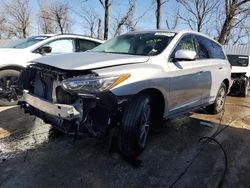 Salvage cars for sale at Bridgeton, MO auction: 2019 Infiniti QX60 Luxe