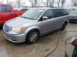 Salvage cars for sale from Copart Bridgeton, MO: 2013 Chrysler Town & Country Touring L