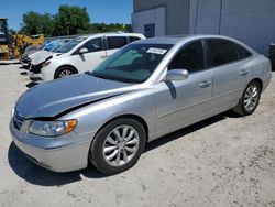 Hyundai Azera salvage cars for sale: 2007 Hyundai Azera SE