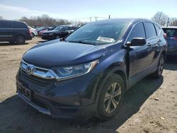 Salvage cars for sale from Copart Hillsborough, NJ: 2018 Honda CR-V LX