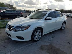 Salvage cars for sale from Copart Orlando, FL: 2016 Nissan Altima 3.5SL