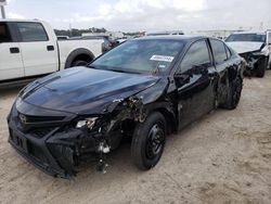 Salvage cars for sale from Copart Houston, TX: 2021 Toyota Camry SE