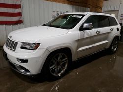 Salvage cars for sale at Anchorage, AK auction: 2014 Jeep Grand Cherokee Summit