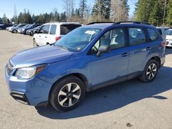 Salvage cars for sale at Graham, WA auction: 2017 Subaru Forester 2.5I