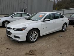 Salvage cars for sale at West Mifflin, PA auction: 2016 Chevrolet Malibu LT