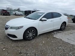 Salvage cars for sale at Kansas City, KS auction: 2016 Acura TLX