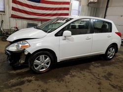 Salvage cars for sale from Copart Lyman, ME: 2012 Nissan Versa S