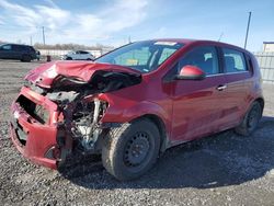 Salvage cars for sale from Copart Ontario Auction, ON: 2012 Chevrolet Sonic LT