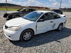 Salvage cars for sale at Tifton, GA auction: 2005 Honda Civic DX VP