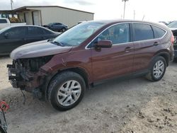 Salvage cars for sale from Copart Temple, TX: 2015 Honda CR-V EX