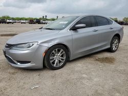 Vehiculos salvage en venta de Copart Mercedes, TX: 2015 Chrysler 200 Limited