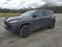 Jeep Cherokee salvage cars for sale: 2016 Jeep Cherokee Trailhawk