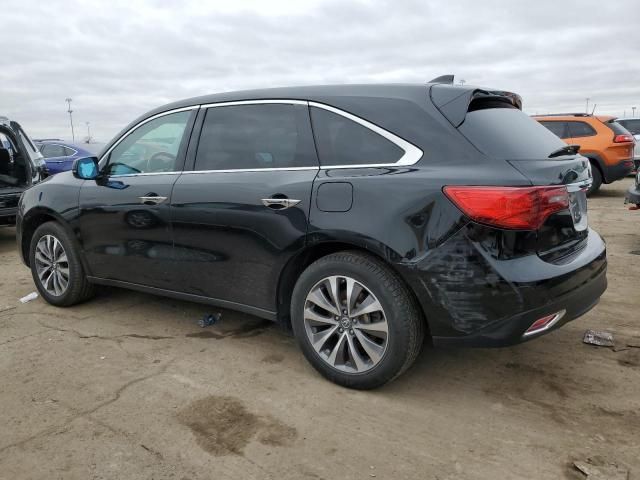 2016 Acura MDX Technology