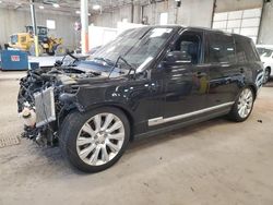 Salvage cars for sale from Copart Blaine, MN: 2014 Land Rover Range Rover Supercharged