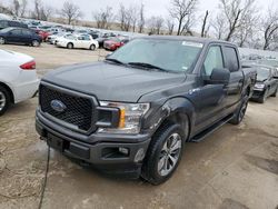 Salvage cars for sale from Copart Bridgeton, MO: 2019 Ford F150 Supercrew