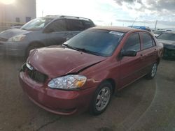Salvage cars for sale from Copart Tucson, AZ: 2007 Toyota Corolla CE