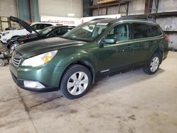 Salvage cars for sale from Copart Eldridge, IA: 2011 Subaru Outback 2.5I Premium