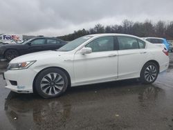 Salvage cars for sale at Brookhaven, NY auction: 2015 Honda Accord Hybrid