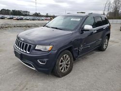 Vehiculos salvage en venta de Copart Dunn, NC: 2015 Jeep Grand Cherokee Limited