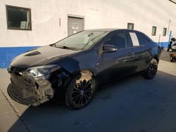 Salvage cars for sale from Copart Farr West, UT: 2014 Toyota Corolla L