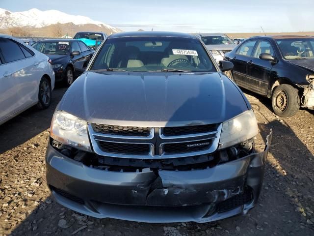 2012 Dodge Avenger SE