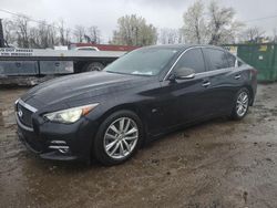 Salvage cars for sale from Copart Baltimore, MD: 2016 Infiniti Q50 Premium