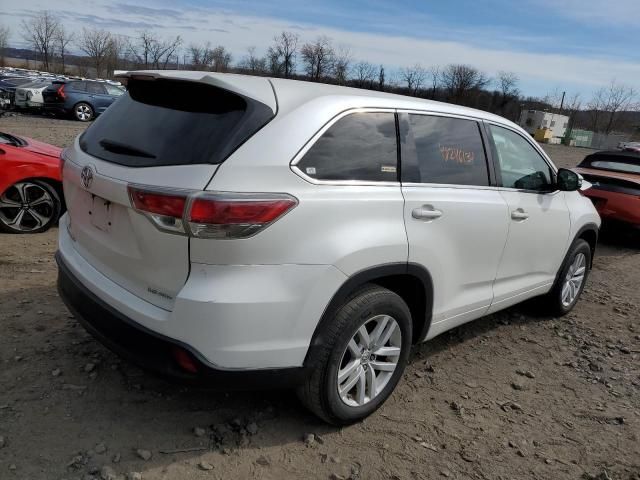 2015 Toyota Highlander LE