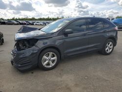 Salvage cars for sale at Fresno, CA auction: 2021 Ford Edge SE