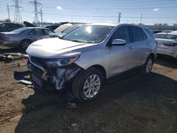 Chevrolet Equinox LT salvage cars for sale: 2018 Chevrolet Equinox LT