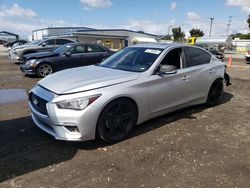 Infiniti Q50 Luxe Vehiculos salvage en venta: 2019 Infiniti Q50 Luxe