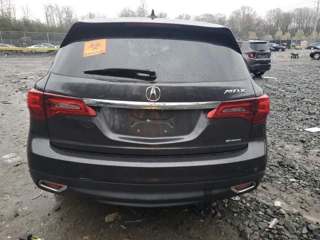 2016 Acura MDX Technology