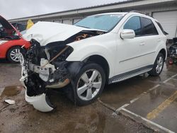 Mercedes-Benz ML 350 salvage cars for sale: 2009 Mercedes-Benz ML 350