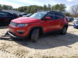 Salvage cars for sale at Seaford, DE auction: 2020 Jeep Compass Latitude