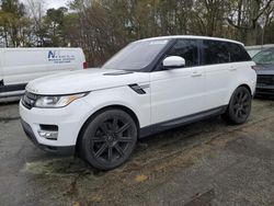 Land Rover salvage cars for sale: 2017 Land Rover Range Rover Sport HSE