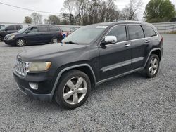 Salvage cars for sale from Copart Gastonia, NC: 2011 Jeep Grand Cherokee Overland