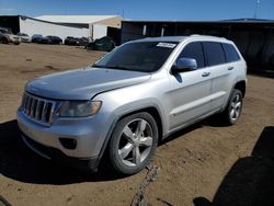 Jeep Grand Cherokee Overland salvage cars for sale: 2011 Jeep Grand Cherokee Overland