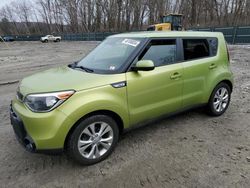 Salvage cars for sale at Candia, NH auction: 2016 KIA Soul +