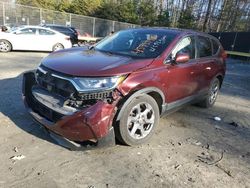 Salvage cars for sale from Copart Waldorf, MD: 2017 Honda CR-V EXL