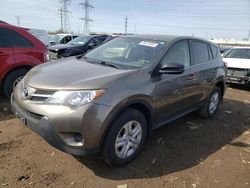 Salvage cars for sale at Elgin, IL auction: 2014 Toyota Rav4 LE