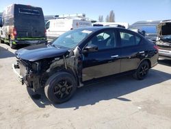 Salvage cars for sale at Vallejo, CA auction: 2019 Nissan Versa S