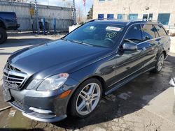 Mercedes-Benz salvage cars for sale: 2013 Mercedes-Benz E 350 4matic Wagon