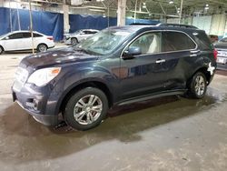 Salvage cars for sale from Copart Woodhaven, MI: 2015 Chevrolet Equinox LT