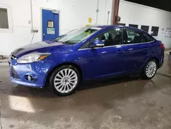 Salvage cars for sale from Copart Blaine, MN: 2012 Ford Focus Titanium